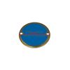 Bary Fire Door Keep Locked Sign Polished Brass