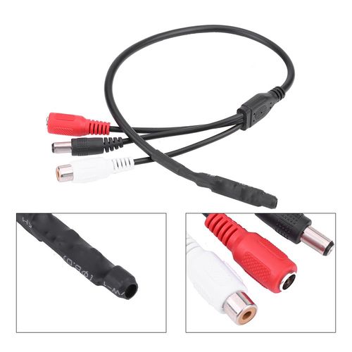 Low Noise Mini Microphone High Sensitive Pickup Audio Mic for CCTV Security Camera DVR Sound