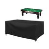 7/8/9 ft Pool Table Cover, Waterproof Sunscreen Billiard Cover Polyester Fabr...