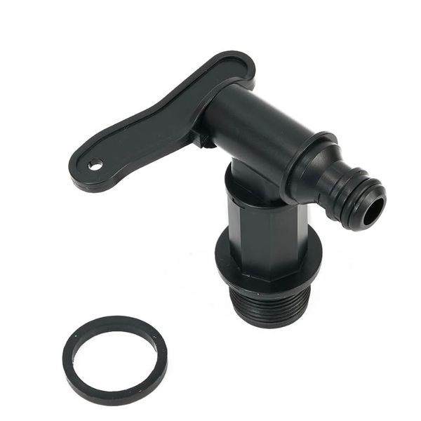 NDS Caravan Accessories- Water Butt Replacement TAP- Black