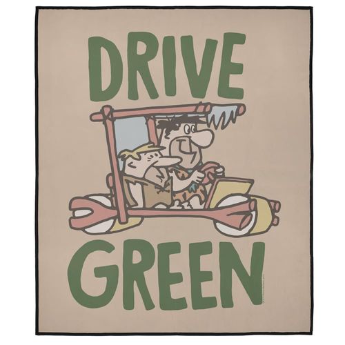 LOGOVISION Flintstones Picnic Outdoor Blanket, 50"x60" The Ecofriendly, Foldable Blanket for Picnic, Beach, Camping, Park, Tailgate