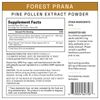 Forest Prana Pine Pollen Extract Powder – 50:1 Extract – 70 Gram Jar