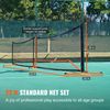 22FT Regulation Size Portable Pickleball Net System with Balls Paddles