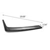 4Pcs Carbon Fiber Pattern Door Armrest Overlay Panel Molding For RAV4 2013-2018
