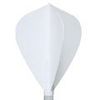 Cosmo Darts Fit Flight 3 Pack Kite Dart Flight (Yellow)