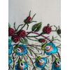 Lili - Peacock Hearts, an Advanced Brazilian Embroidery Pattern