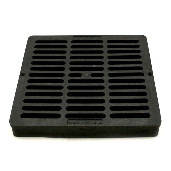 Thrifco 7132077 G9sfb 9 X 9 Square Grate Black