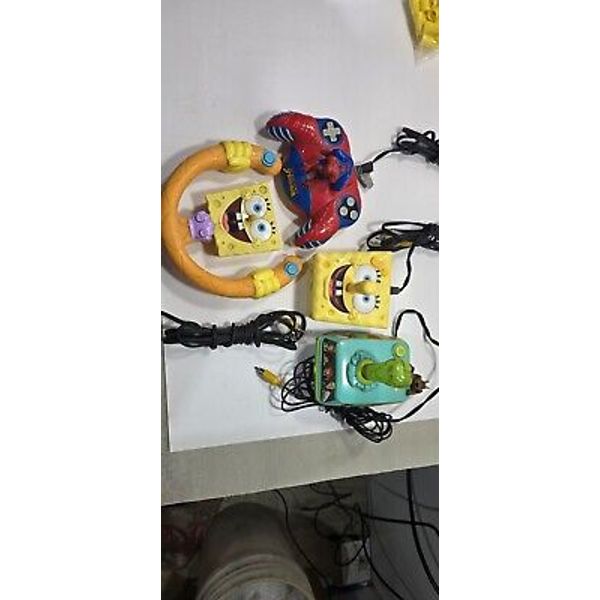 SpongeBob Bikini Bottom, Spiderman, Scobby Doo Jakks Pacific Works 4 Games.