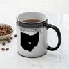 CafePress Columbus Ohio Ceramic Magic Mug Coffee, Tea Cup 11 oz
