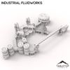 HEXTECH Industrial Fluidworks - 6mm - Small Scale Mech Wargames 6mm 8mm
