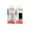 CLiPtec® Compact Combo All-in-One USB 2.0 Multi Card & 3 Port USB HUB - White