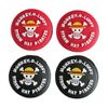 Kool Millennials Red and Black Pirate Thumb Grip Stick Caps Cover for PS4, PS5, XBOX Controller