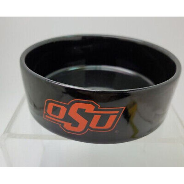 OSU Ceramic Pet Bowl 5.5" W 2" D Ceramic Small Pet Dish Dog Cat Other Small Anim