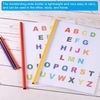 PATIKIL 10mm Binding Bars, 10 Pcs Plastic Binding Bars Slide Grip 70 Sheets Capacity A4 Binding Bars for Report Cover Office Study, White
