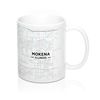 Hometown Bias Mokena, Illinois IL Map Mug (11 oz)