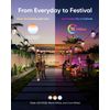 eufy Outdoor String Lights E10 96ft 30xSmart RGBWW LED Bulbs Voice & App Control