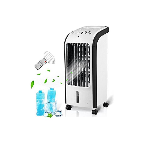 Portable Evaporative Air Cooler Fan Humidification Cold Fan with Remote Control