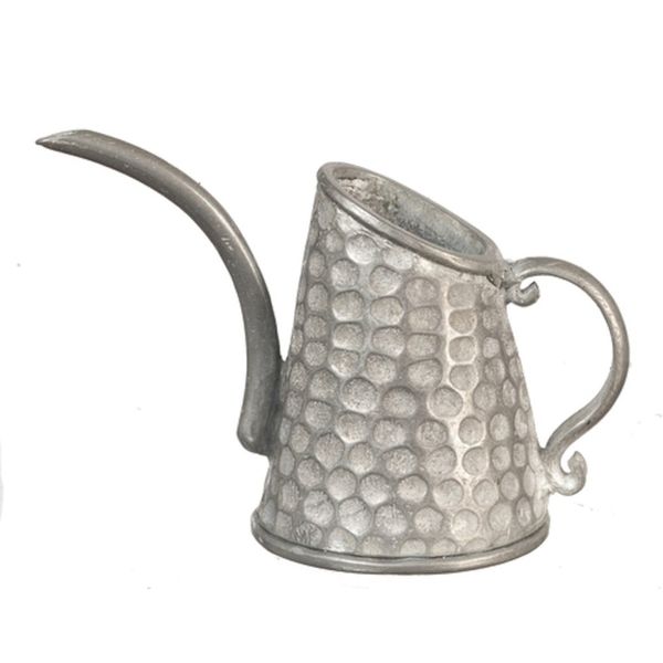 Melody Jane Dollhouse Hammered Metal Watering Can Miniature Accessory