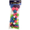 Playbox Neon Mix 2 Fluffy Poms (100 Pieces)