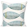 Gisela Graham Crewel Work Fish Cushion with Pad