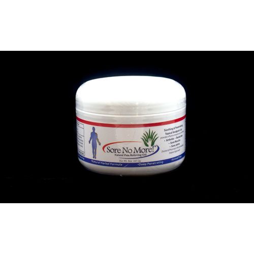 Sore No More Natural Pain Relieving Gel (8 Ounce Jar)