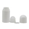 4Pcs 1.69 fl oz/50ml Empty Refillable Roll On Bottles Reusable Leak-Proof DIY Containers with Plastic Roller Ball, White