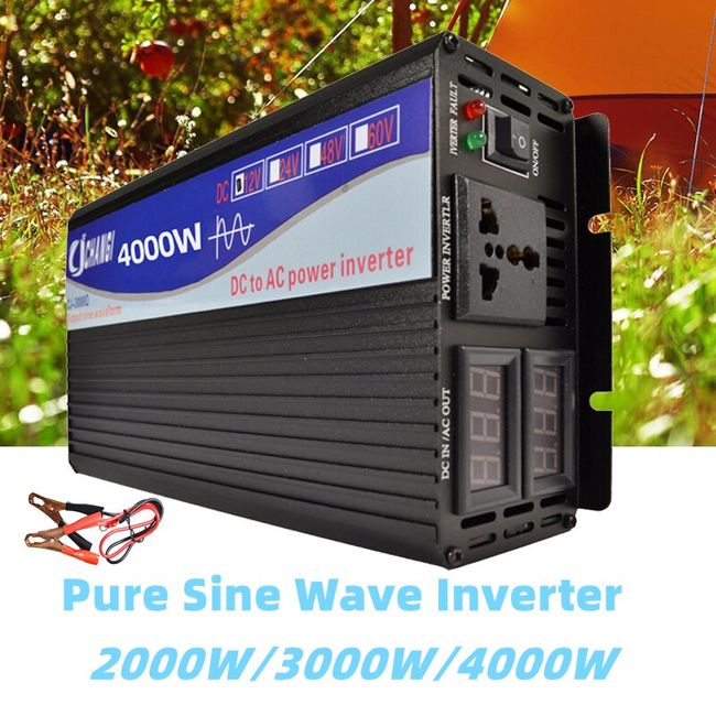 Generic Pure Sine Wave Inverter 12v 220v 48v 110v 3000W 4000WInversor  Voltage Transformer Power Converter Solar Inverter