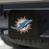 Miami Dolphins NFL  Black Hitch Cover