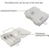 18 Feet Battery Operated Led String Lights With Timer Waterproof Cold White