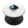 Glitch Art Serving Tray Service Crew Waiter Waitress Server PopSockets Adhesive PopGrip