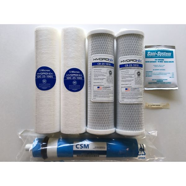HYDRO-LOGIC STEALTH SMALL BOY 200 COMPLETE FILTER PACK - 35 GPD MEMBRANE