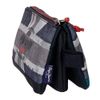 Pepe Jeans Ian Triple Pencil Case Blue 22x12x5 cms Polyester