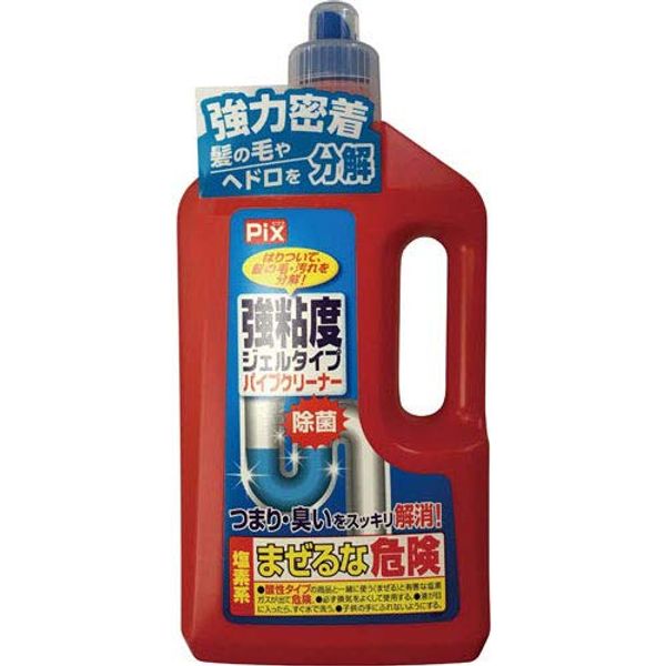 Lion Chemical Pix Strong Viscosity Gel Pipe Cleaner 28.2 oz (800 g) x 12