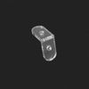 INCREWAY L Brackets Transparent 40Pcs Clear Acrylic Corner Bracket 90 Degree Support Shelf Corner Brace Right Angle Bracket