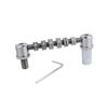 Guyker Stainless Steel Space Control Adjustable Roller Guitar Bridge Electric Guitar Replacement
