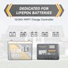 Power Queen 30A Smart Solar Charge MPPT Controller Regulator Bluetooth 12V 24V