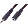 3.5 mm Jack Plug to 3.5 mm Stereo Socket – 2.5 Metre – for Cable 423/2.5