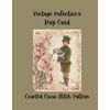 Vintage Valentine's Day Card: Counted Cross stitch Pattern