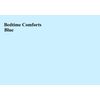 ELECTRIC BED SMALL DOUBLE 4' X 6' 6" EXTRA LONG FITTED SHEETS (48" X 78") 300 Thread Count Percale (Blue, 10" Depth)
