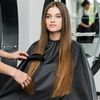 TRIXES Extra Long Black Hairdressing Gown – Salon Hairdresser Gowns for Cutting, Styling & Colour Hair/Beard – Reusable Barber Cape for Men - Home & Professional Use