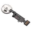 vhbw Home Button kompatibel mit Apple iPhone 7, 7 Plus Smartphone - Mit Flex-Kabel, Weiß