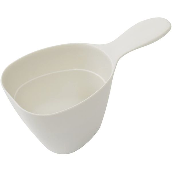 Marna K694W Extreme Rice Measuring Cup (6.1 fl oz (180 ml) / Dishwasher Safe / White Rice Unwashed Brown Rice Measuring (Graduated / Handle Included, Easy to Scoop)