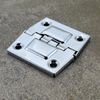 Guitar Case Hinge - Chrome Plated - GCHC1