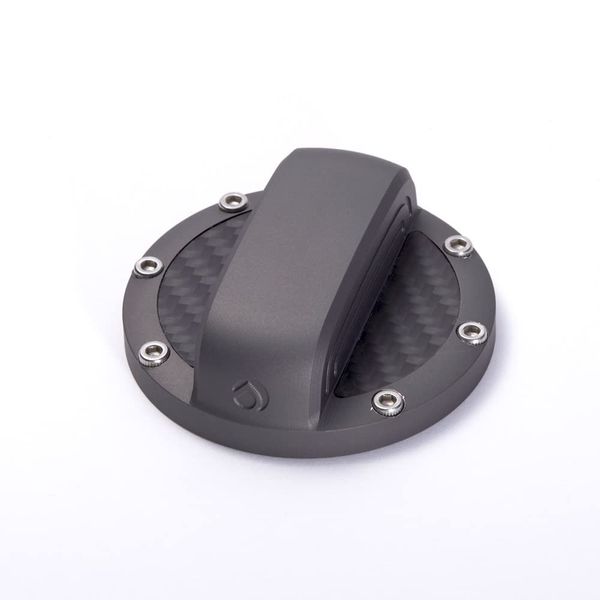 Deff Deep, Toyota, Lexus, Shaved Aluminum Refueling Cap Cover, Graphite
