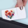 'Red Poppy Heart' Pill Box with Tablet Splitter (PI00029435)