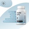 Alpha GPC Choline Supplement 600mg – 120 Vegetable Capsules