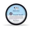 SCENTIO MILK PLUS Q10 FACIAL SCRUB (100 ML)