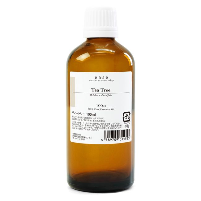 ease Aroma Oil Tea Tree 100ml AEAJ Certified Essential Oil Essential Oil