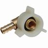 SharkBite UC531LFA PEX Pipe Barb Swivel Elbow, 3/8 x 1/2 In. - Quantity 6