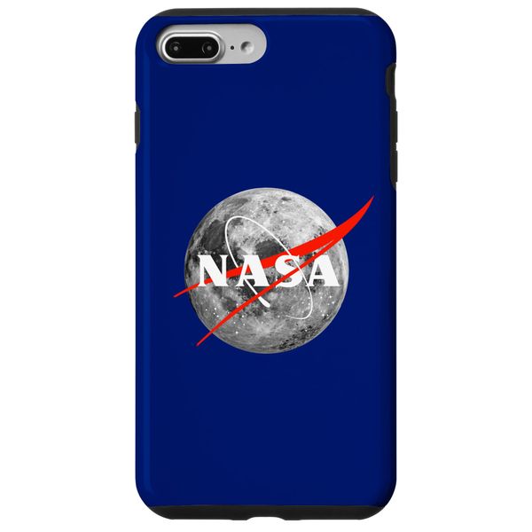 iPhone 7 Plus/8 Plus NASA Insignia Logo Patch Space Moon Graphic NASA Meatball Case